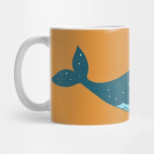 Whale Landscape Mug